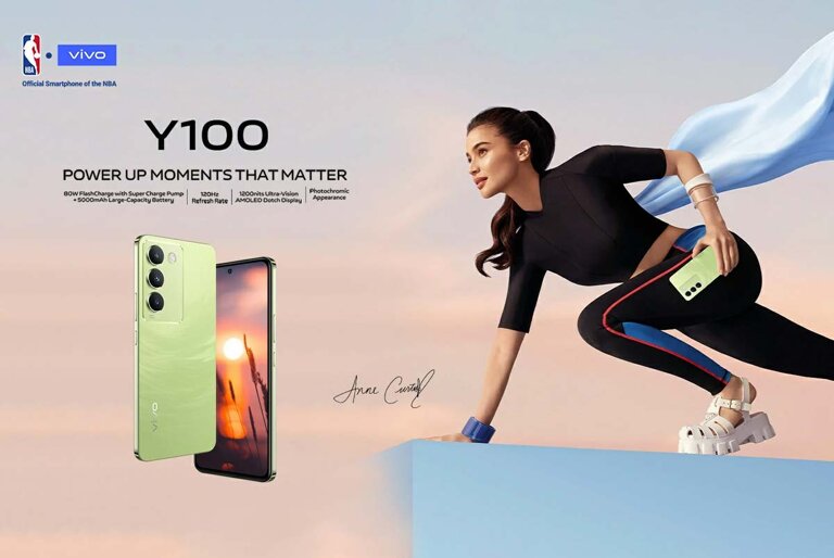 vivo Y100 and anne curtis